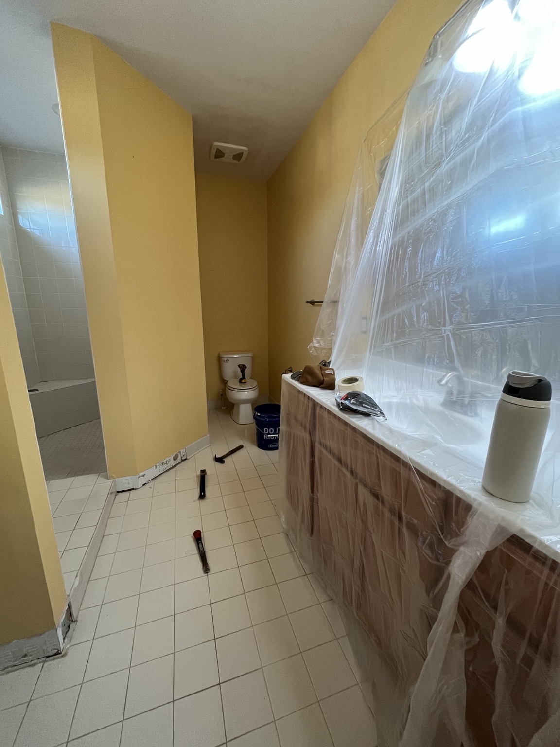 Bathroom before remodel