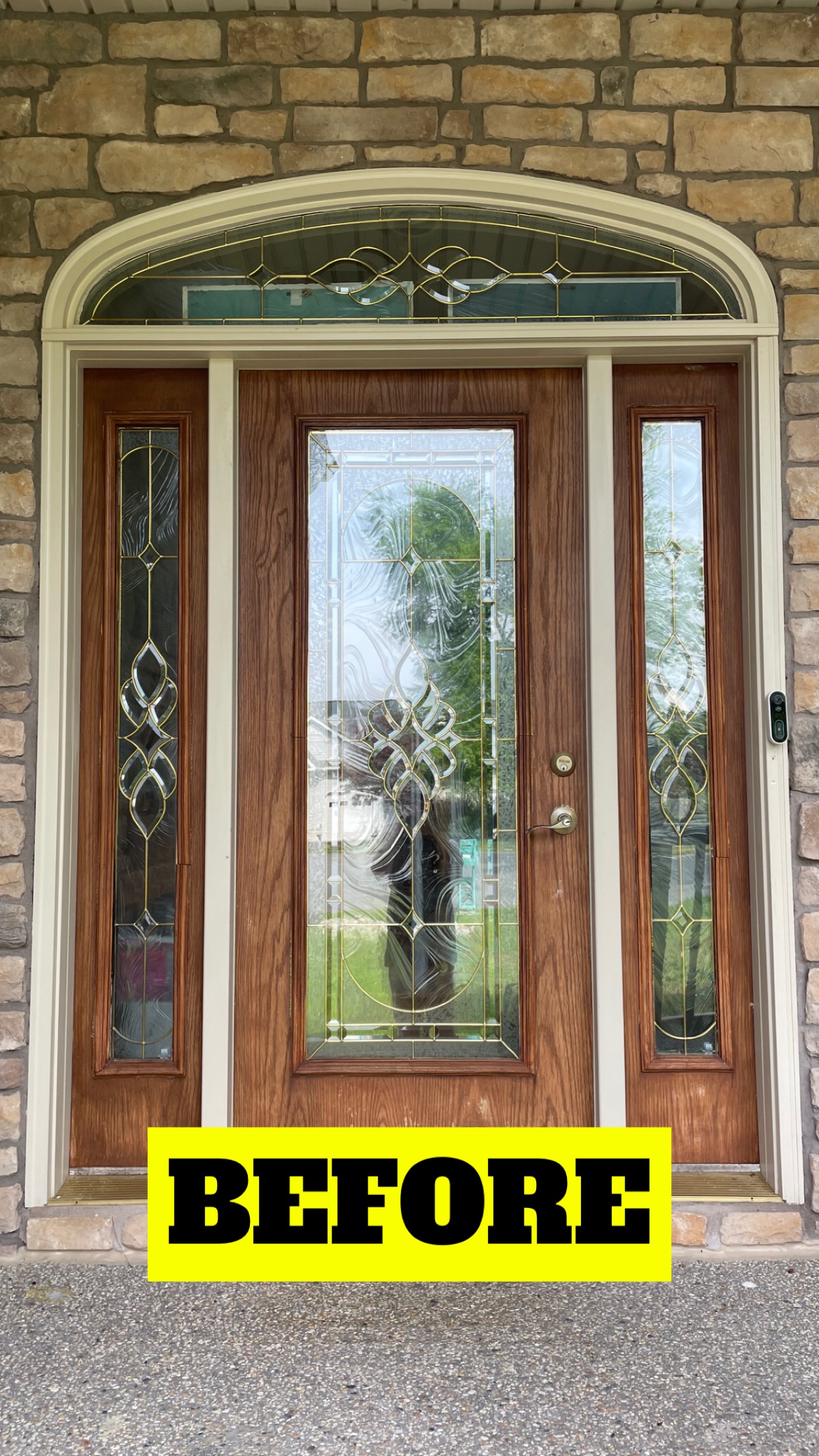 Front door before refresh