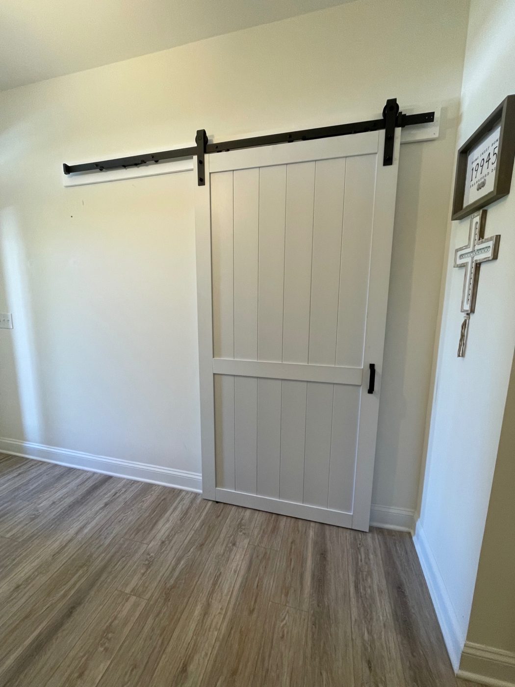 Garage access panel